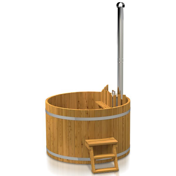 Thumbnail: Wooden Hot Tub - Inside Heater (3 - 10 Person)